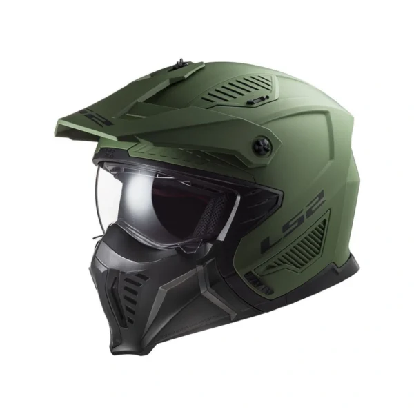 Kask LS2 OF606 DRIFTER SOLID MATT MILITARY GREEN