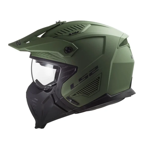 Kask LS2 OF606 DRIFTER SOLID MATT MILITARY GREEN