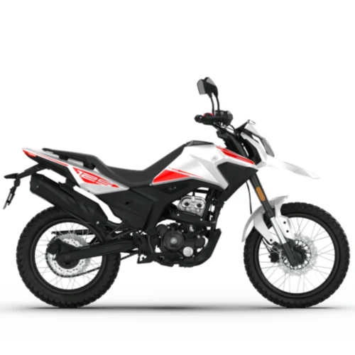 MORBIDELLI-T125-BIALY-1 Motocykl MORBIDELLI T125