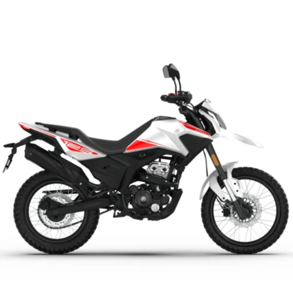 MORBIDELLI-T125-BIALY-1 Motocykl MORBIDELLI T125