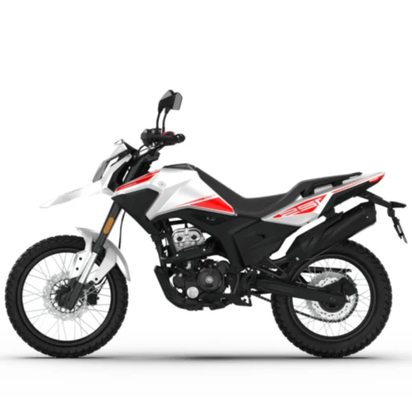 MORBIDELLI-T125-BIALY-2 Motocykl MORBIDELLI T125