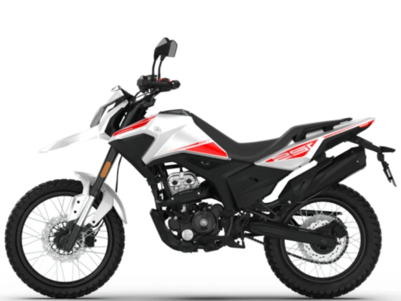 MORBIDELLI-T125-BIALY-2 Motocykl MORBIDELLI T125