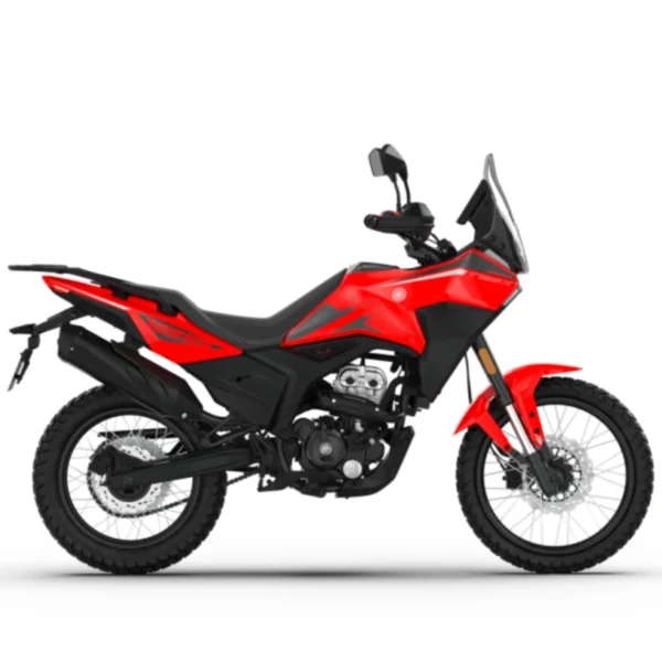 MORBIDELLI-T125X-CZERWONY-1 Motocykl MORBIDELLI T125X