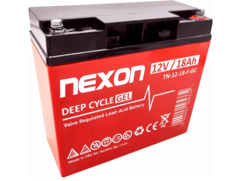 Akumulator żelowy NEXON 12V 18Ah VRLA