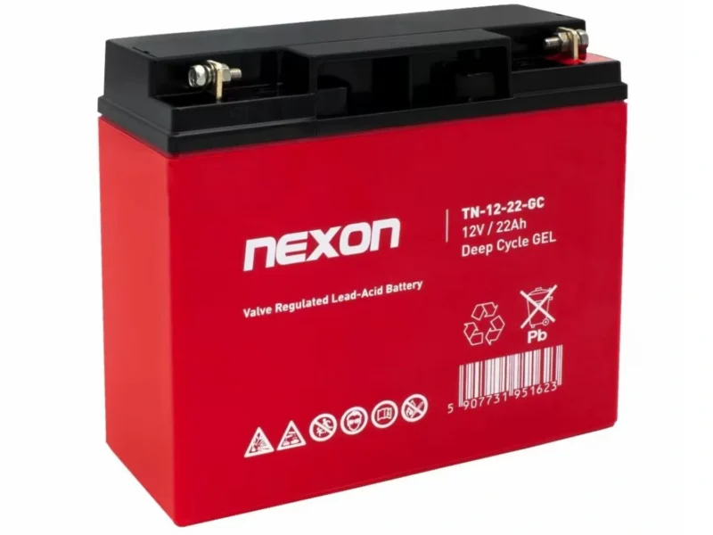 Akumulator żelowy Nexon 12V 22Ah do aut i pojazdów elektrycznych
