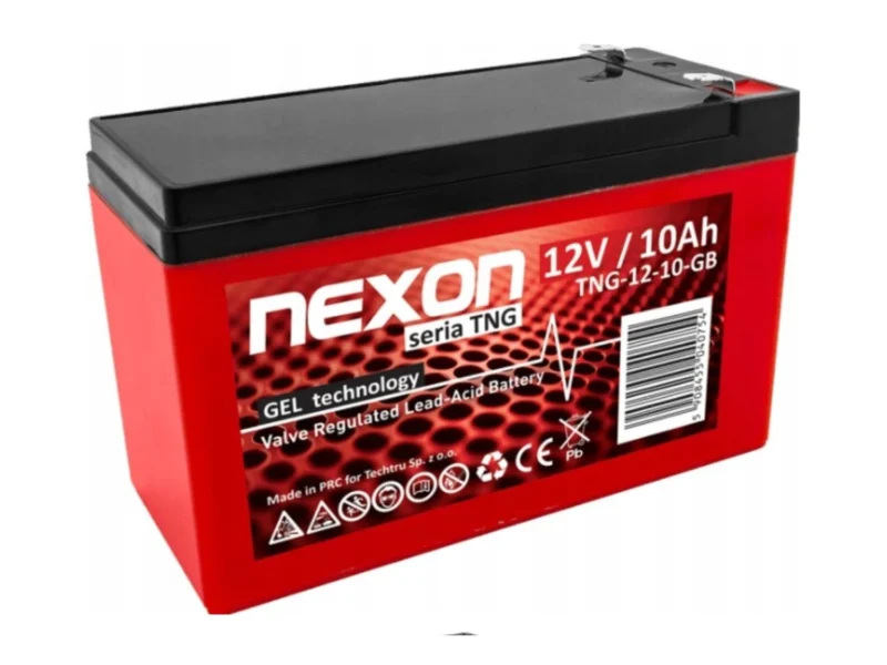 Akumulator żelowy Nexon VRLA 12V 10Ah do autek elektrycznych
