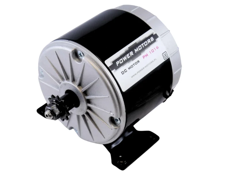 PM-1016-DC-12V-350W-1 Silnik elektryczny szczotkowy prądu stałego PM 1016 DC 12V 350W do skutera quada gokarta roweru