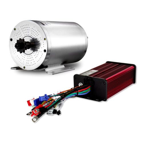 RE4-60V-2000W-1 Zestaw bezszczotkowy silnik ze sterownikiem RE4 60V 2000W do skutera quada gokarta