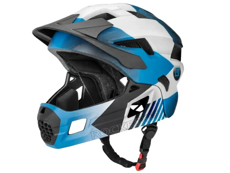 ROCKBOSS-TS-61-NIEBIESKI-1 Kask Junior ROCKBOSS TS61 BLUE