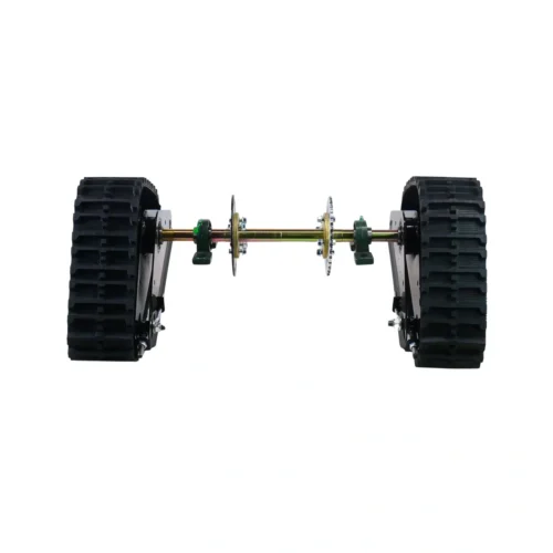 STM-01-9 Zestaw śnieżny napędowy gąsienicowy z płozami i ośką STM-01 do mini quada gokarta buggy