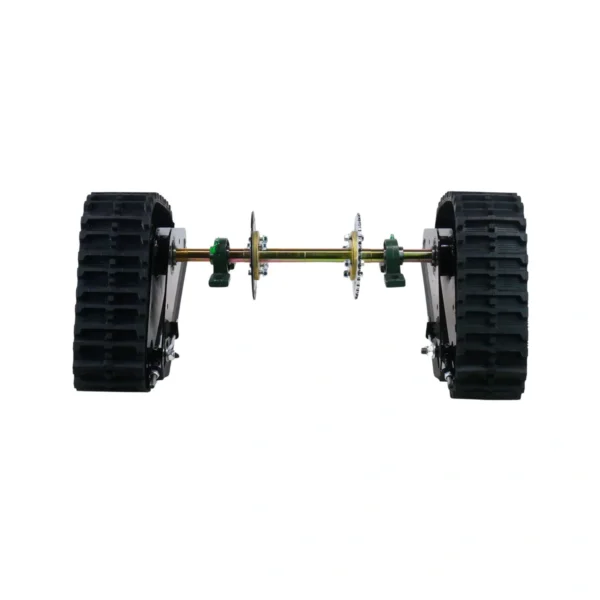 STM-01-9 Zestaw śnieżny napędowy gąsienicowy z płozami i ośką STM-01 do mini quada gokarta buggy