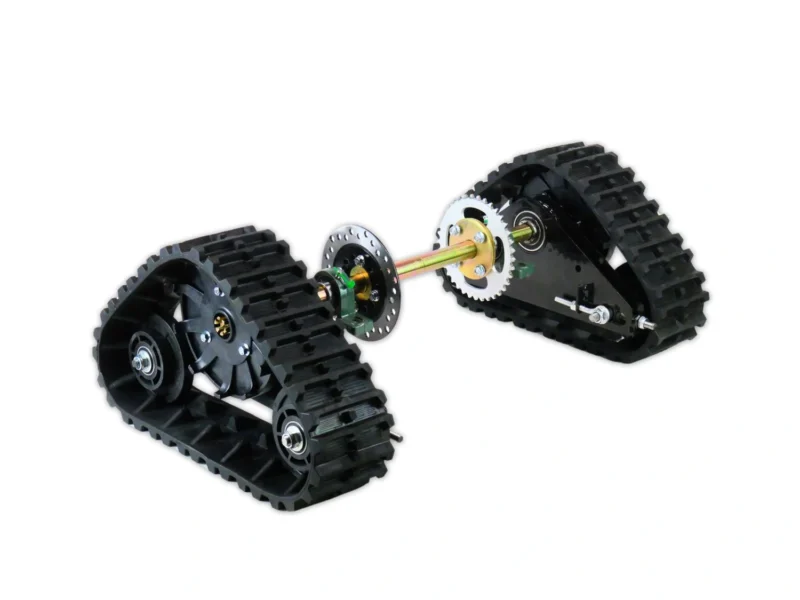 TM-01-1 Zestaw napędowy gąsienicowy z ośką TM-01 do mini quada gokarta buggy