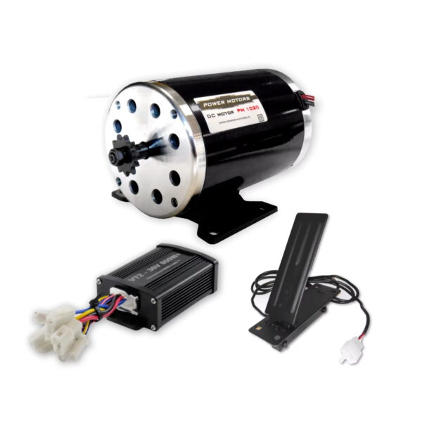 VT2-36V-800W-1 Zestaw silnik elektryczny ze sterownikiem i pedałem VT2 36V 800W do gokarta buggy ATV UTV