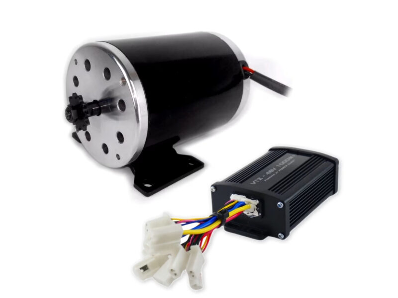 Zestaw silnik elektryczny ze sterownikiem VT2 48V 1000W do skutera quada gokarta buggy ATV