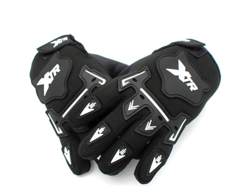 XTR-X1-CZARNY-4 Rękawice Junior XTR X1- czarne