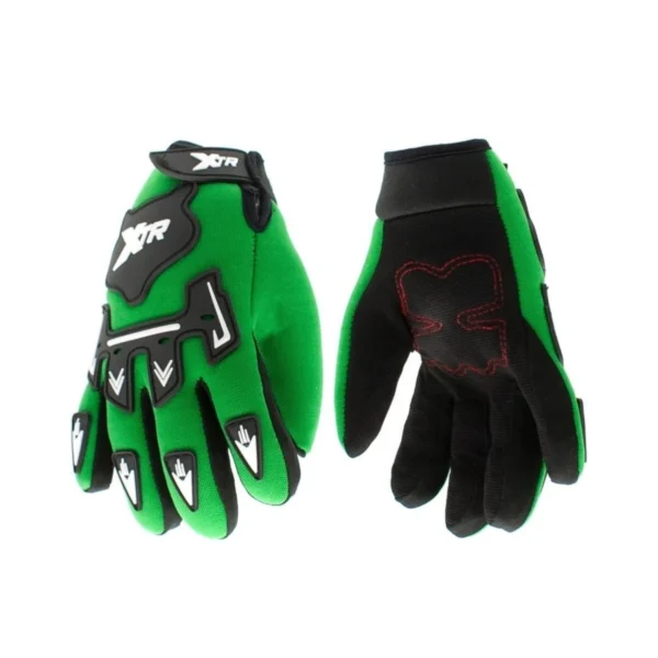 XTR-X1-ZIELONY-3 Rękawice Junior XTR X1- zielone