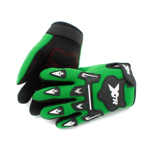 XTR-X1-ZIELONY-5 Rękawice Junior XTR X1- zielone
