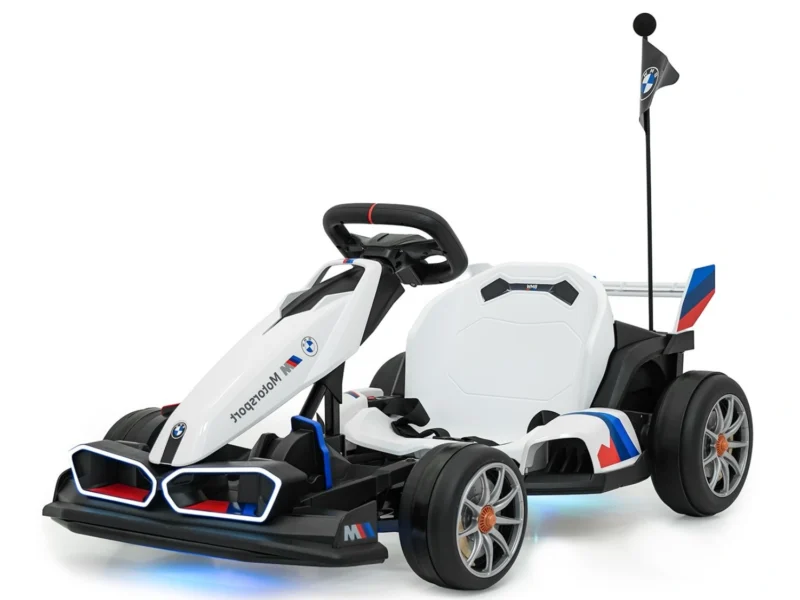 RAMIZ-BMW-DRIFT-BIALY-1 Gokart RAMIZ BMW z funkcją driftu