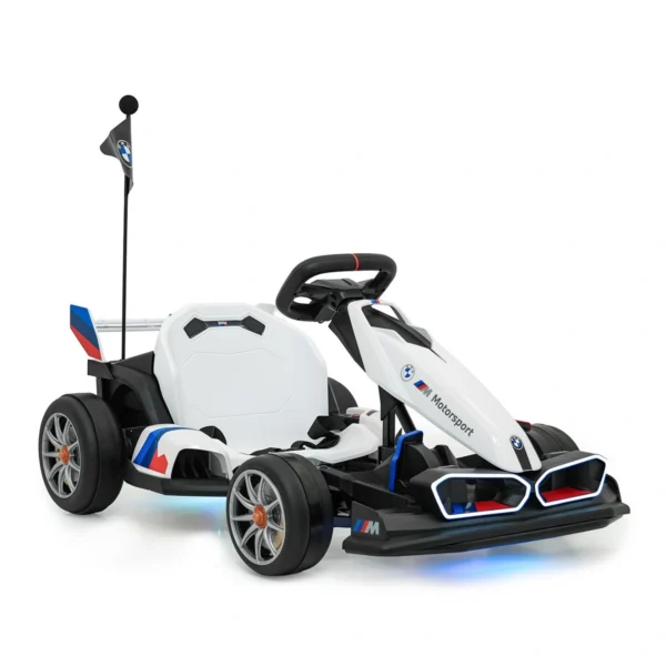RAMIZ-BMW-DRIFT-BIALY-2 Gokart RAMIZ BMW z funkcją driftu