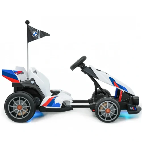 RAMIZ-BMW-DRIFT-BIALY-6 Gokart RAMIZ BMW z funkcją driftu