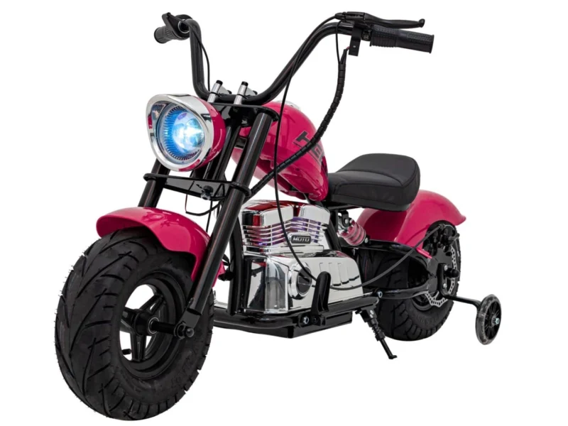RAMIZ-CHOPPER-WARRIOR-ROZOWY-1 Mini Motocykl RAMIZ CHOPPER WARRIOR
