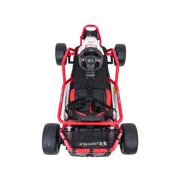 RAMIZ-TORNADO-CZERWONY-10 Gokart RAMIZ TORNADO z funkcją driftu