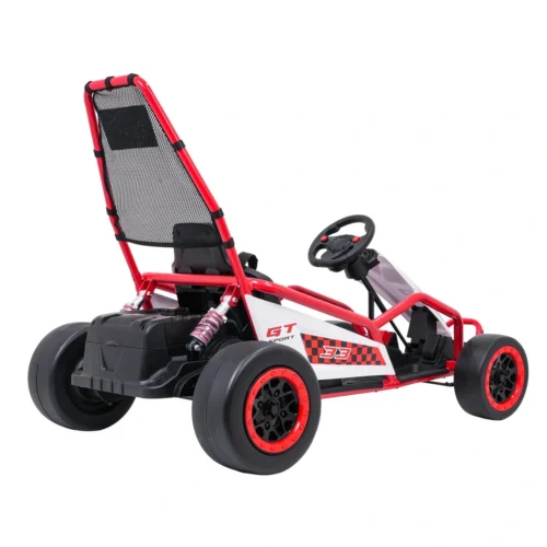 RAMIZ-TORNADO-CZERWONY-4 Gokart RAMIZ TORNADO z funkcją driftu