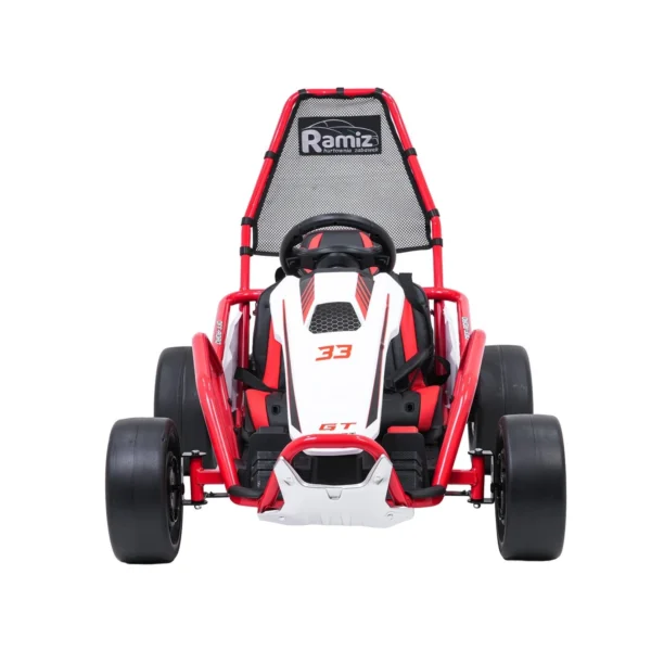 RAMIZ-TORNADO-CZERWONY-7 Gokart RAMIZ TORNADO z funkcją driftu