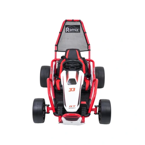 RAMIZ-TORNADO-CZERWONY-9 Gokart RAMIZ TORNADO z funkcją driftu