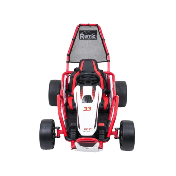 RAMIZ-TORNADO-CZERWONY-9 Gokart RAMIZ TORNADO z funkcją driftu