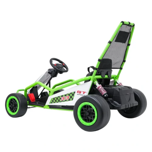 RAMIZ-TORNADO-ZIELONY-3 Gokart RAMIZ TORNADO z funkcją driftu