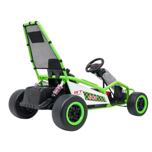 RAMIZ-TORNADO-ZIELONY-4 Gokart RAMIZ TORNADO z funkcją driftu
