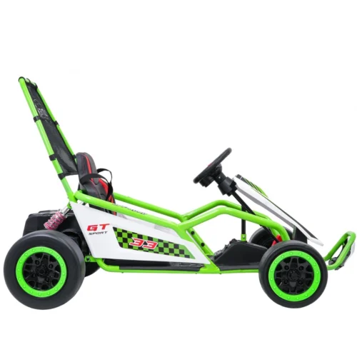 RAMIZ-TORNADO-ZIELONY-6 Gokart RAMIZ TORNADO z funkcją driftu